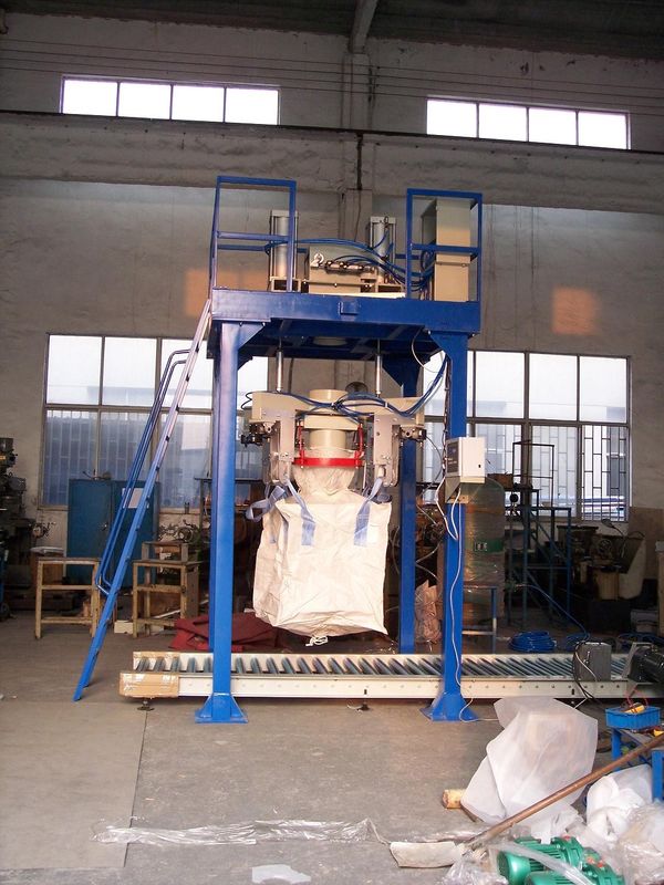 ムギ/トウモロコシ/米のトン袋のための自動重量を量るおよびBagging機械;1000kg袋の袋詰め作業者
